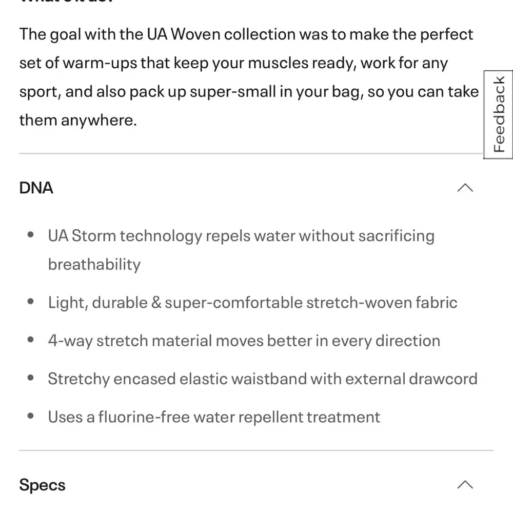 Under Armour Sport Woven Joggers Pants Large - Picture 5 of 11